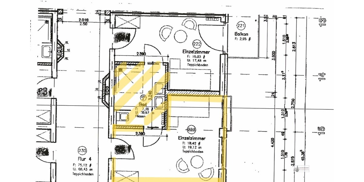 Seniorenresidenz + TOP Betreuung Schickes Apartment 68,22 m² incl. Gem.- bad mit ca. 4-5 % Rendite zimmer