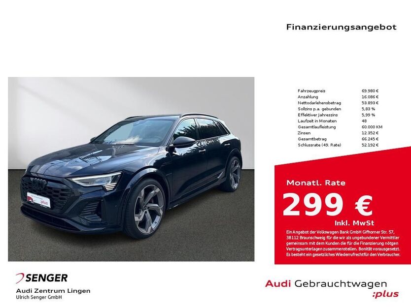 Audi SQ8 e-tron 19.206 km 69.980 € Lingen 49809