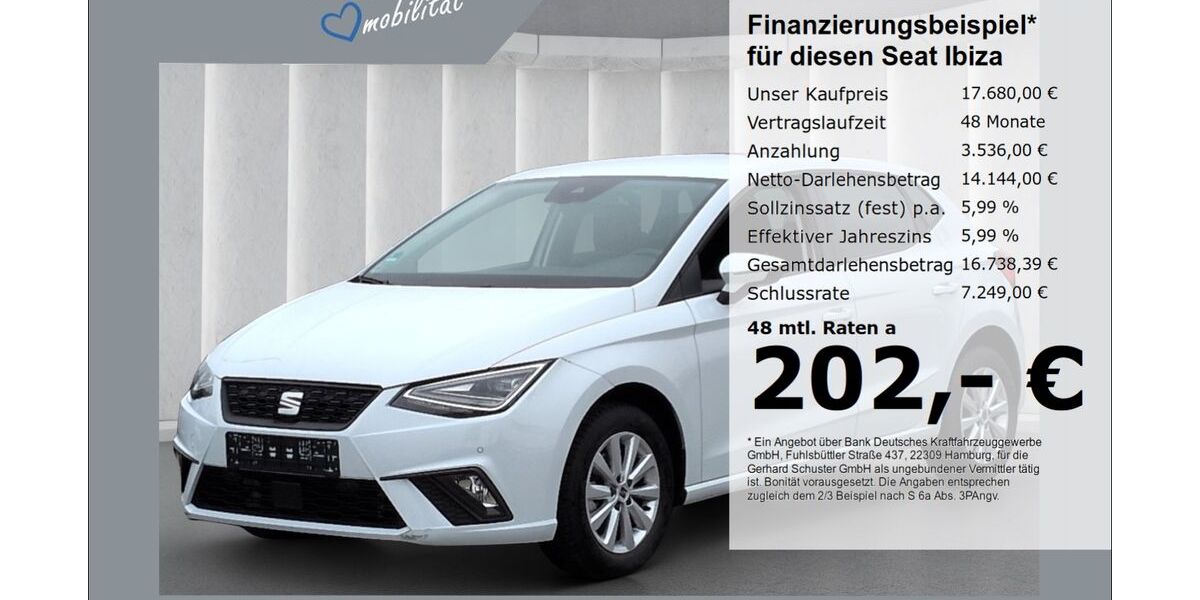 Seat Ibiza 24.181 km 17.680 &euro; Ruhstorf 94099