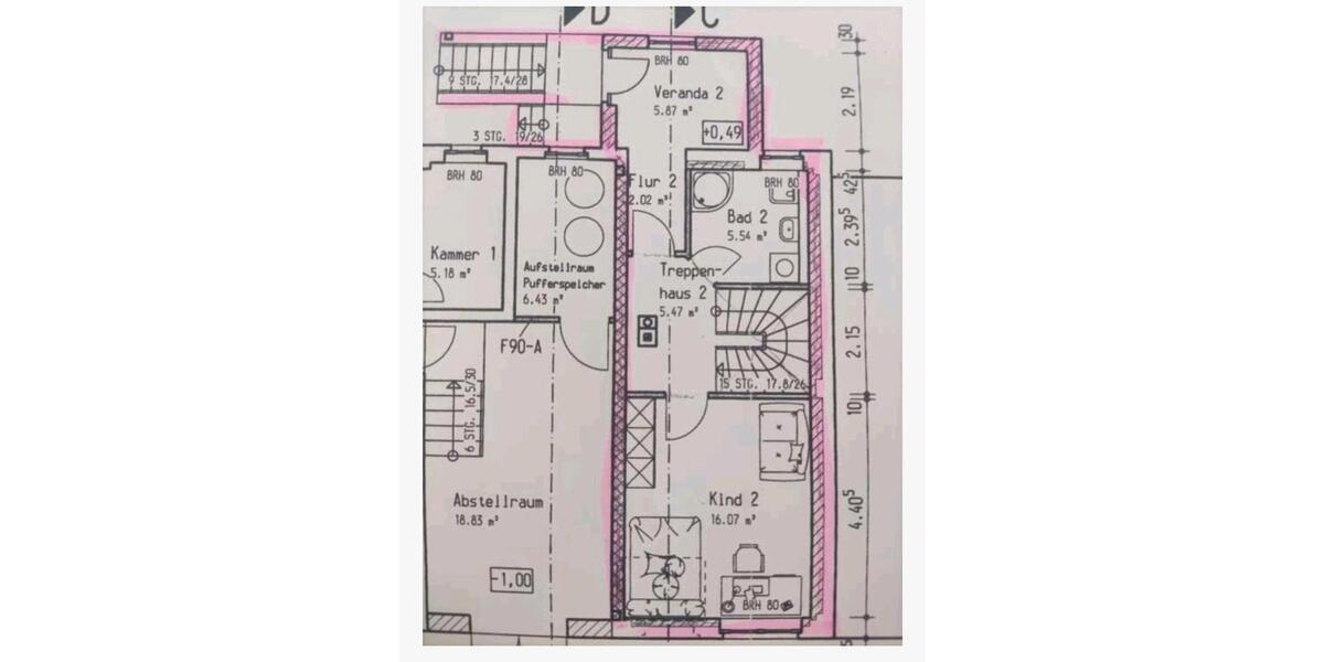 Etagenwohnung Beeskow - 4 Zimmer, 123 m&sup2;, 1.500&euro; | Angebot:25964427