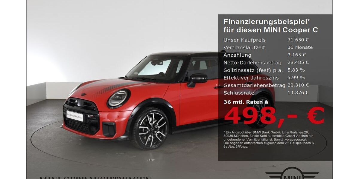 Mini Cooper C 14.000 km 31.650 &euro; Aachen 52078
