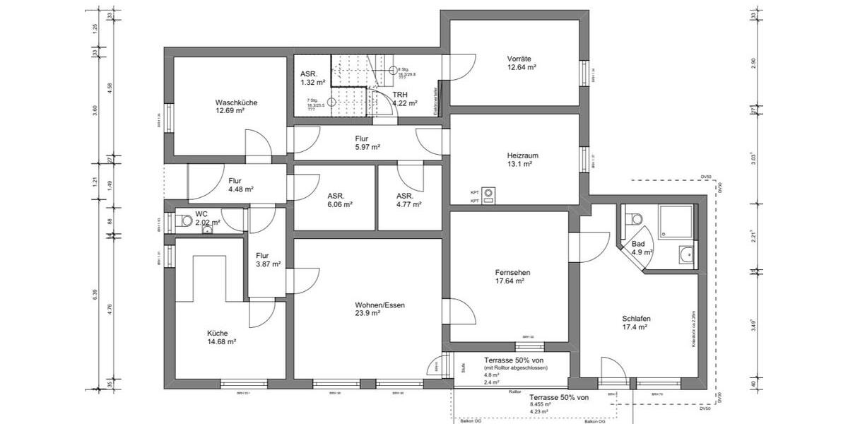 Barrierefreie Wohnung mit Garten & Stellplatz in Steinenberg 3 zimmer