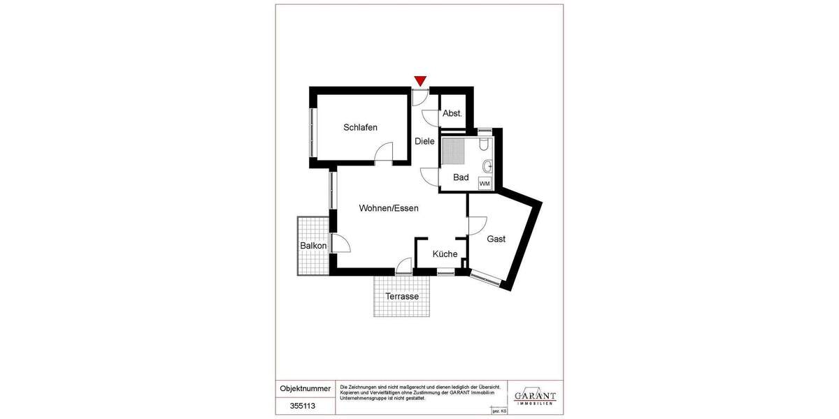 Terrassenwohnung Rudersberg - 3 Zimmer, 86 m&sup2;, 1.100&euro; | Angebot:25229249