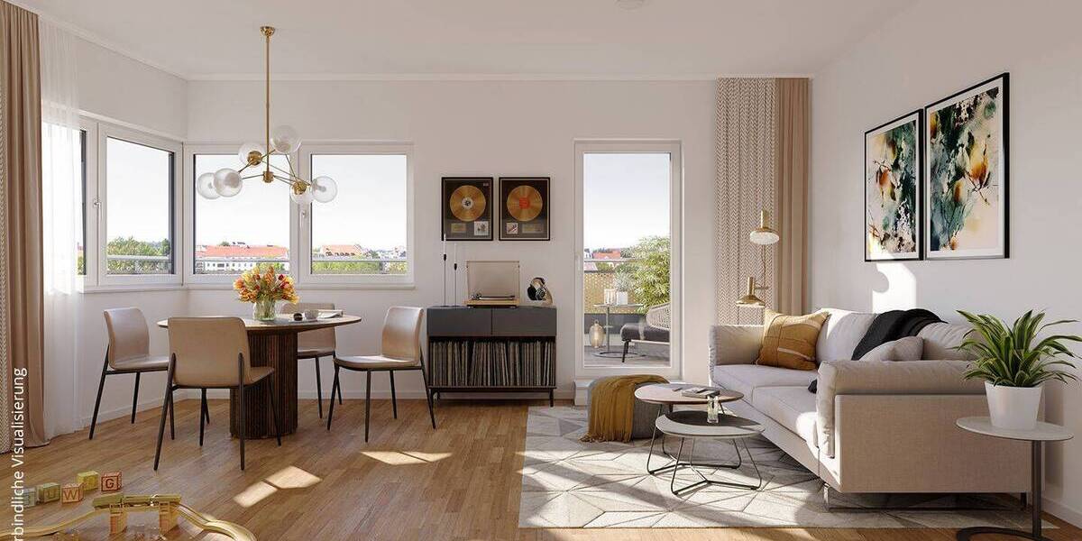 Geeignet für die ganze Familie! Attraktive 5-Zimmerwohnung mit großem Balkon nahe dem Zentrum Leipzigs 5 zimmer