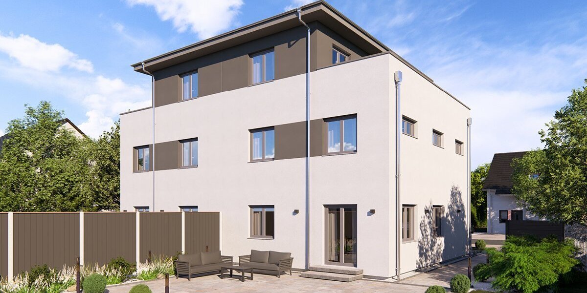 Individuelle DHH mit Terrasse in Mühlheim am Main - Malerfertig inkl Grundstück - Doppelhaushälfte Mühlheim am Main Markwald | Angebot:27377423