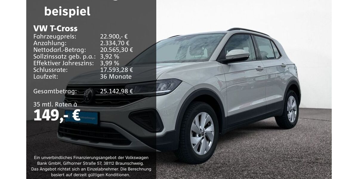 VW T-Cross 17.244 km 22.900 &euro; Groß-Umstadt 64823