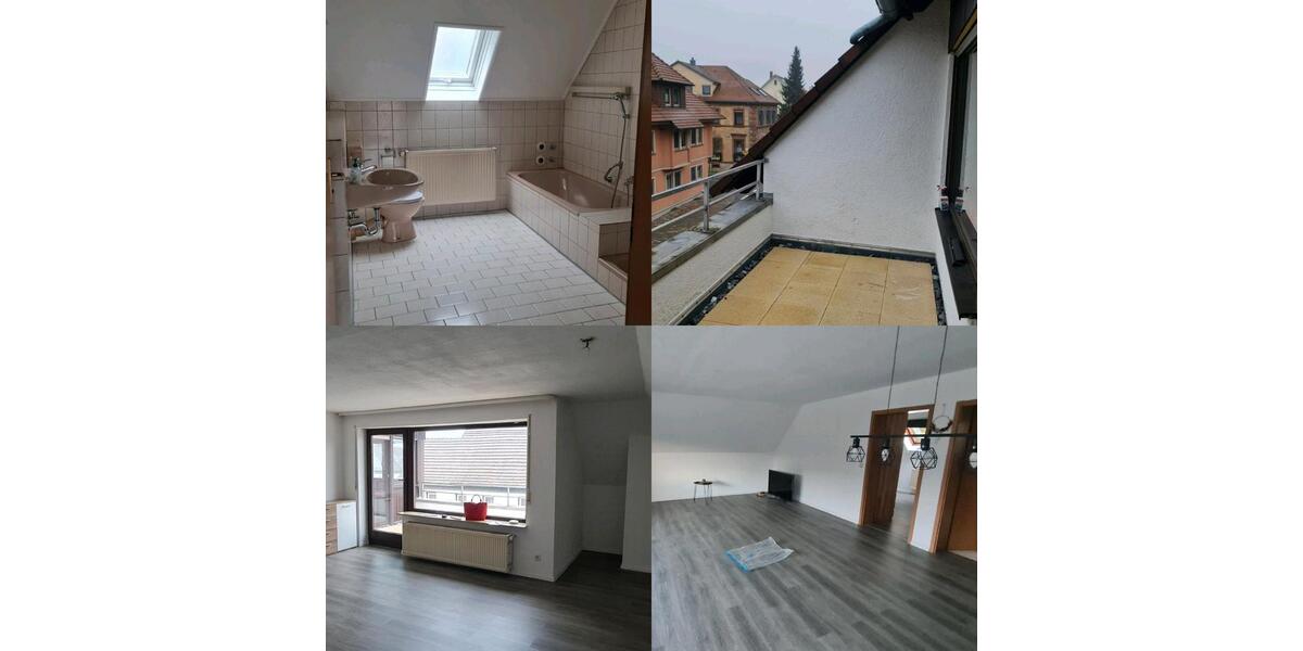 Dachgeschoßwohnung Boxberg - 2 Zimmer, 70 m&sup2;, 600&euro; | Angebot:26693314