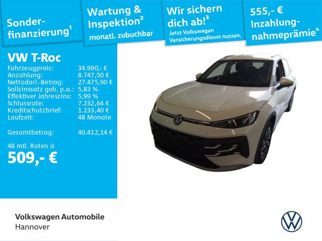 VW T-Roc 1.908 km 34.990 &euro; Hannover 30519