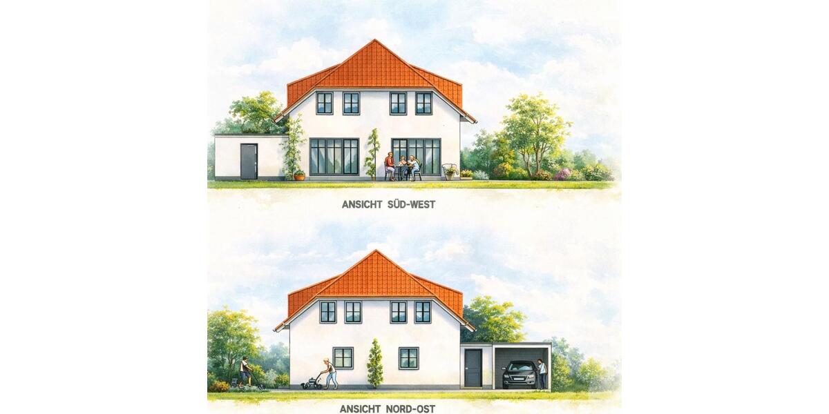 Doppelhaushälfte Syke - 4 Zimmer, 100 m&sup2;, 285.000&euro; | Angebot:24564953