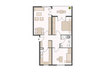 Etagenwohnung Baunatal Altenbauna - 3 Zimmer, 74 m&sup2;, 179.000&euro; | Angebot:25910580