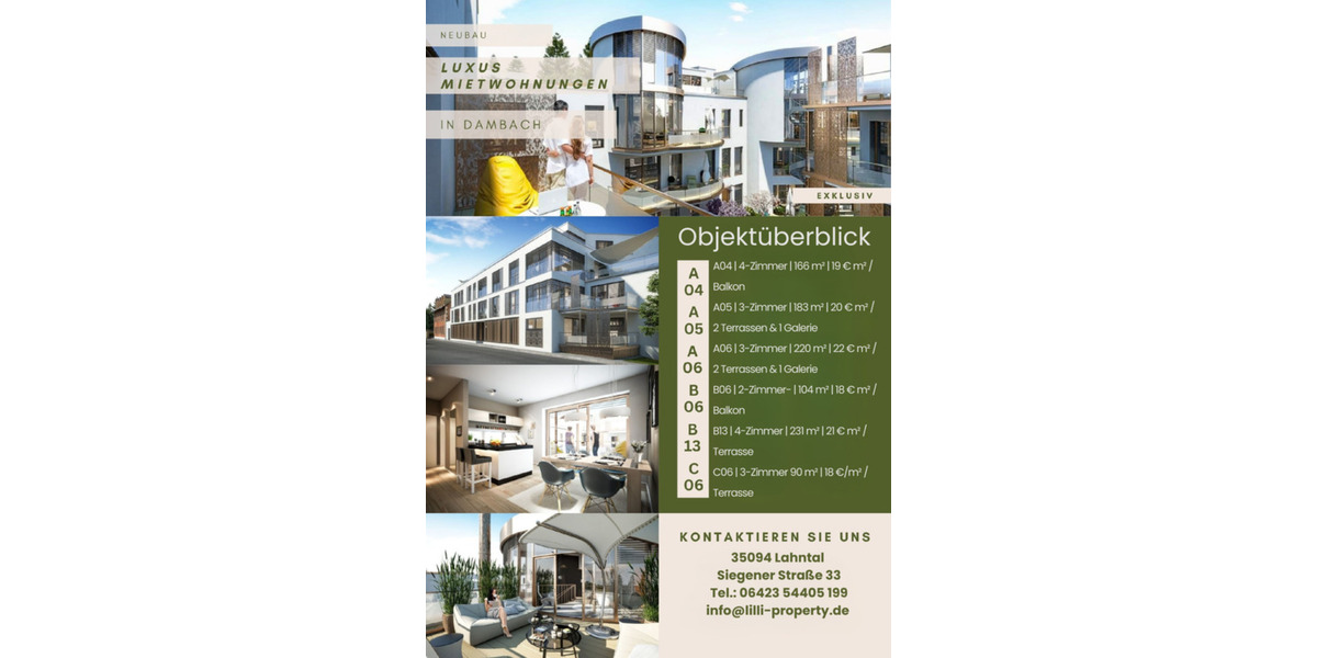 Exklusive Neubau 3 Zimmer Wohnung in Dambach 3 zimmer