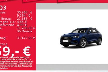Audi Q3 45.371 km 30.980 &euro; München 81825