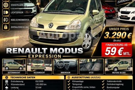 Renault Modus 145.000 km 3.390 &euro; Mönchengladbach 41238