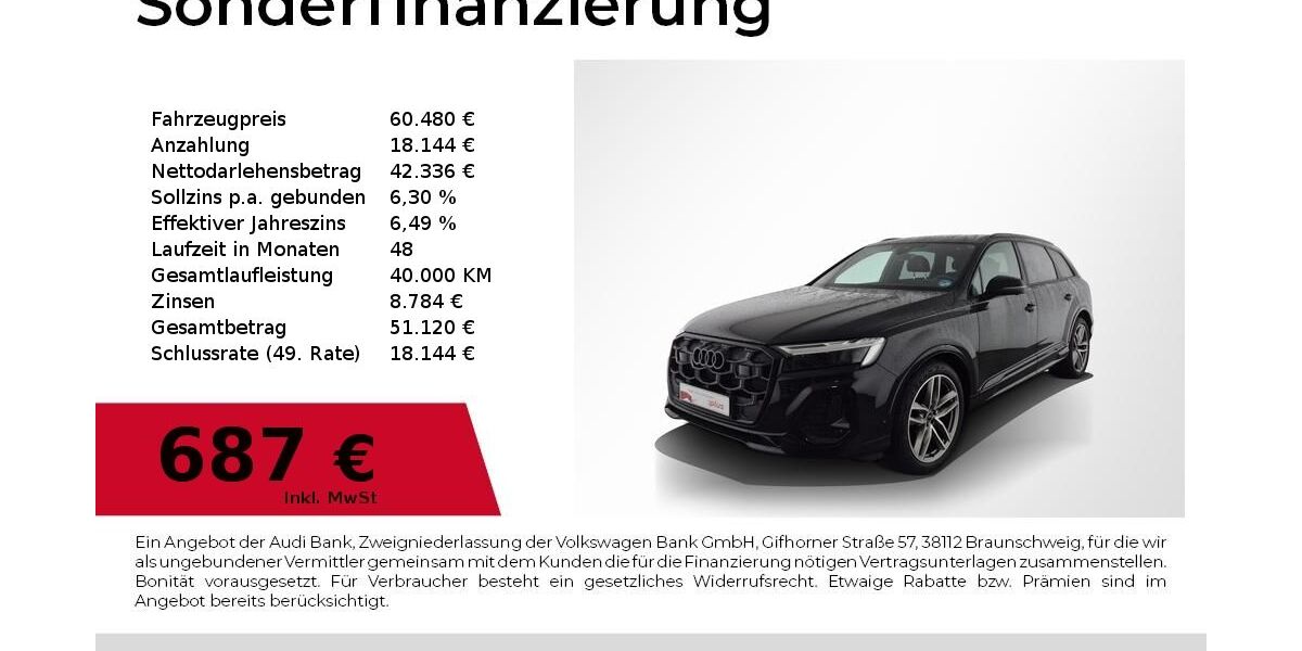 Audi Q7 30.884 km 60.480 € Nürnberg 90411