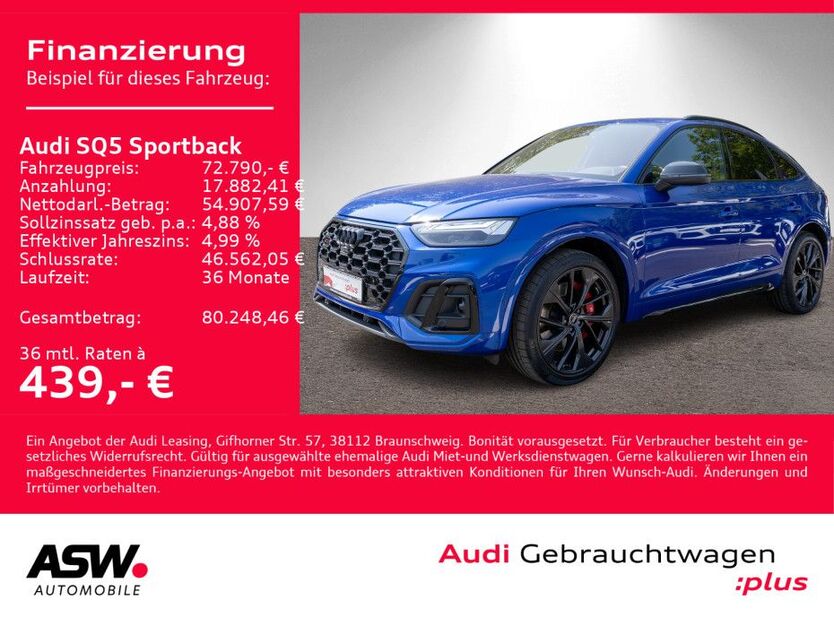 Audi SQ5 13.800 km 72.790 € Heilbronn 74074