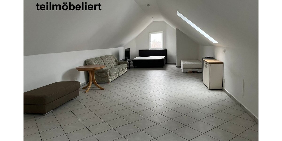 Für Single oder Paar geeignet DG-Whg. mit Küchenzeile WFL ca. 70 m² Fußbodenheizung Kfz-Stellplatz - ab sofort! - Dachgeschoßwohnung Neunburg vorm Wald | Angebot:26550555