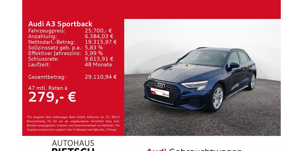 Audi A3 73.057 km 23.470 &euro; Bünde 32257
