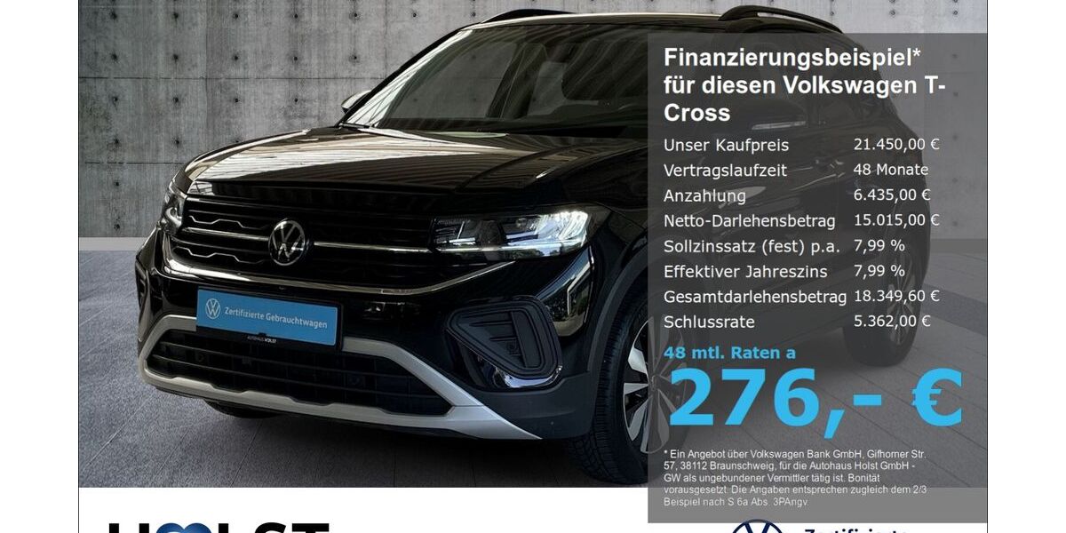 VW T-Cross 22.601 km 21.450 &euro; Scheeßel 27383