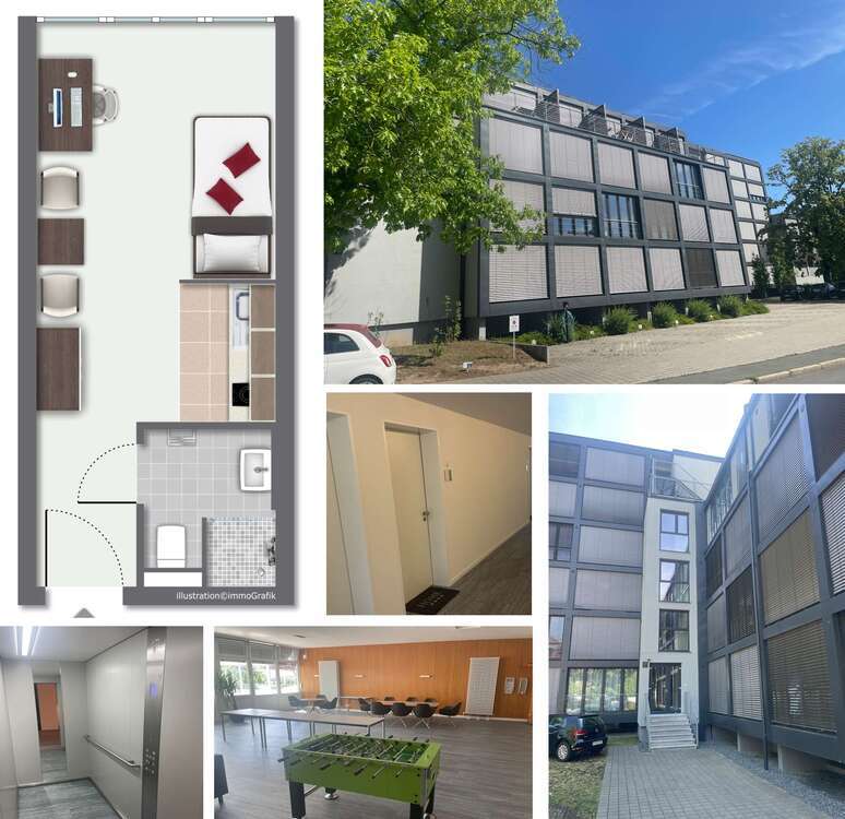 Wohnung zum Kaufen in Bayreuth 90.000 € 22 m²