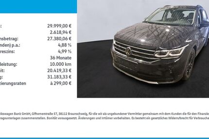 VW Tiguan 75.196 km 29.739 &euro; Nordhausen 99734