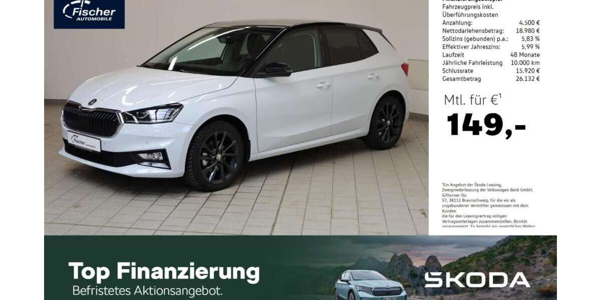 Skoda Fabia 4.991 km 23.480 &euro; Amberg 92224