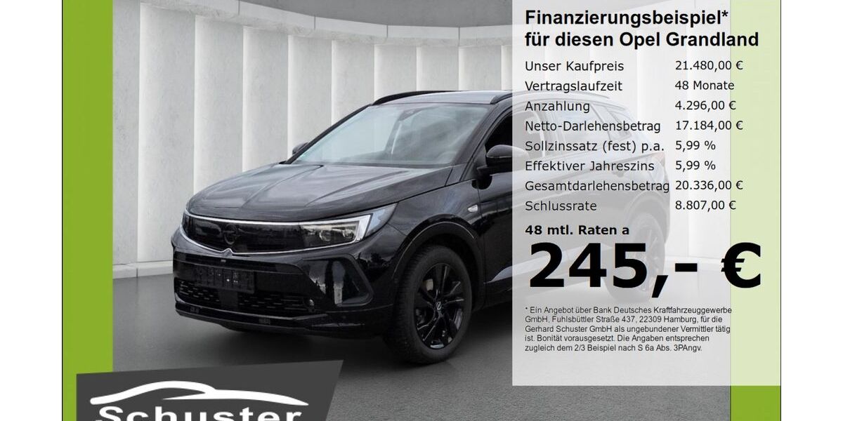Opel Grandland (X) 46.607 km 21.480 € Ruhstorf 94099
