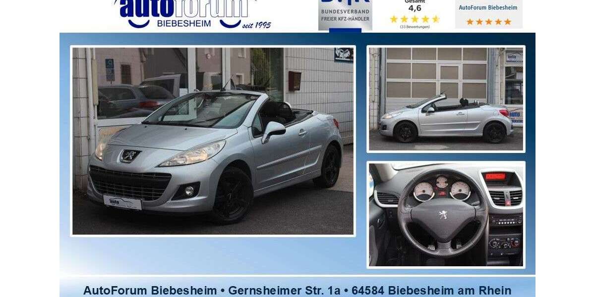 Peugeot 207 125.800 km 2.699 &euro; Biebesheim am Rhein 64584