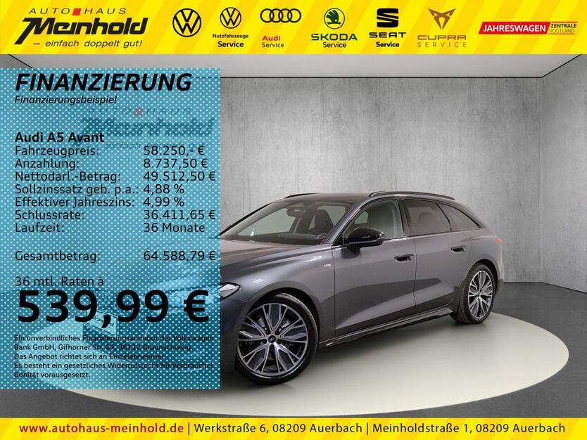 Audi A5 6.000 km 58.250 € Auerbach/Rebesgrün 08209