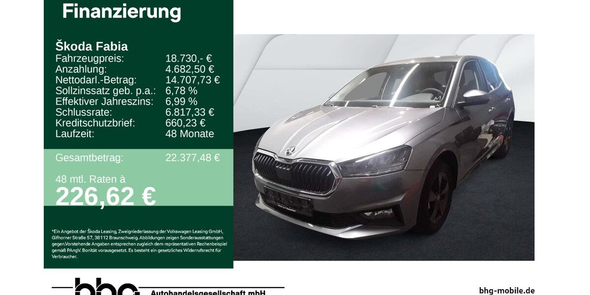 Skoda Fabia 5.692 km 18.730 &euro; Freudenstadt 72250