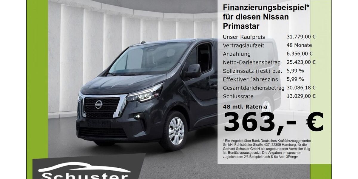 Nissan Primastar 16.971 km 31.779 &euro; Ruhstorf 94099