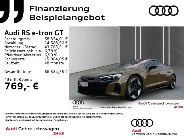 Audi RS e-tron GT 60.469 km 59.269 &euro; Berlin 13581