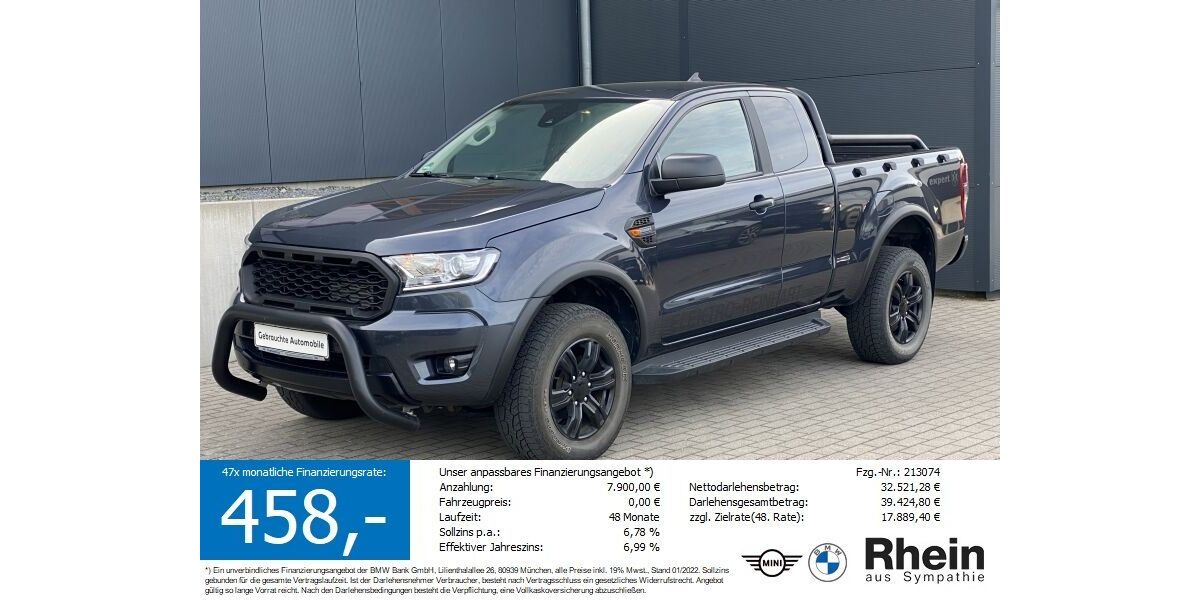 Ford Ranger 29.025 km 38.890 &euro; Buchen- Hettingen 74722