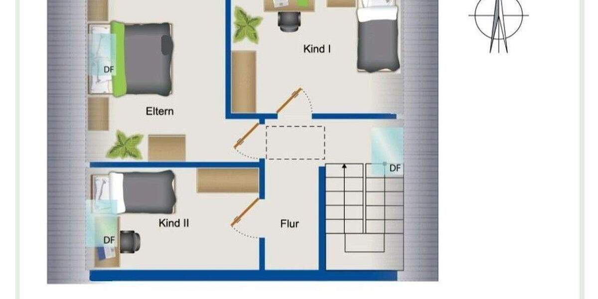 Reihenendhaus Lehrte - 4 Zimmer, 100 m&sup2;, 305.000&euro; | Angebot:25357229