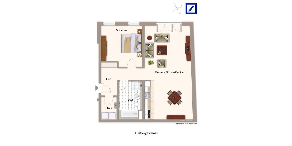 Etagenwohnung Teltow - 2 Zimmer, 81 m&sup2;, 527.000&euro; | Angebot:26017884