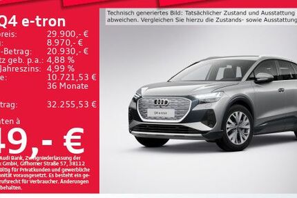 Audi Q4 e-tron 56.790 km 29.900 € München 81825