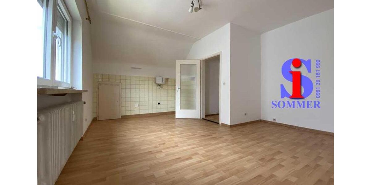 Dachgeschoßwohnung Weiden in der Oberpfalz - 2 Zimmer, 46 m&sup2;, 390&euro; | Angebot:23476694