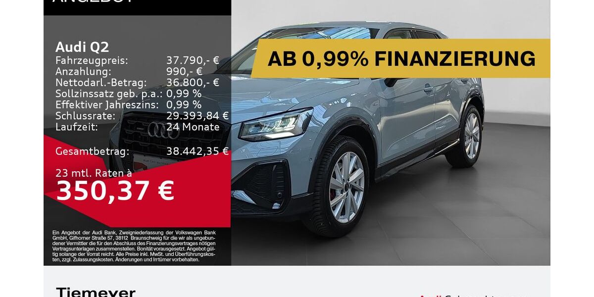 Audi Q2 13.780 km 37.790 &euro; Plettenberg 58840