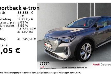 Audi Q4 e-tron 31.153 km 37.929 &euro; Berlin 13581