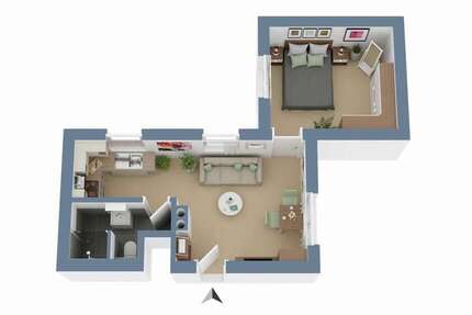 Wohnung zum Mieten in Rinteln 450 € 32.92 m²