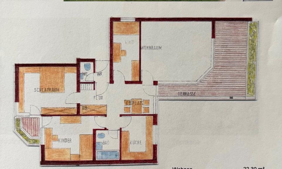 Erdgeschoßwohnung Amberg - 4 Zimmer, 95 m&sup2;, 345.000&euro; | Angebot:27246842