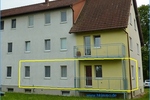 Kleine Wohnung mit Balkon in Arensdorf bei Köthen 2 zimmer