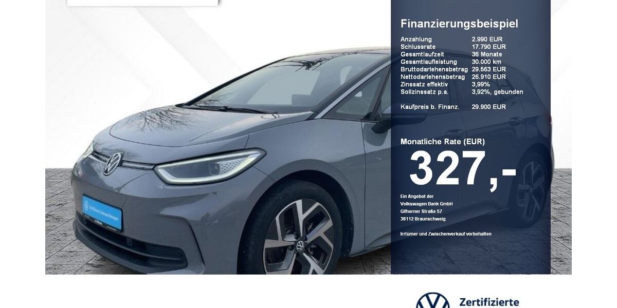 VW ID.3 31.992 km 29.650 &euro; Erding 85435