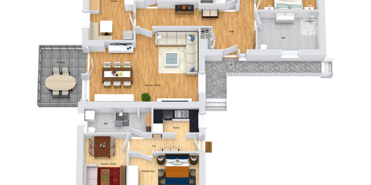 Einfamilienhaus Handewitt - 5 Zimmer, 160 m&sup2;, 497.000&euro; | Angebot:26455219