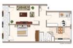 Charmante 3-Zimmer-Wohnung mit Loggia in gepflegtem Mehrfamilienhaus - ab dem 1.9. bezugsfrei