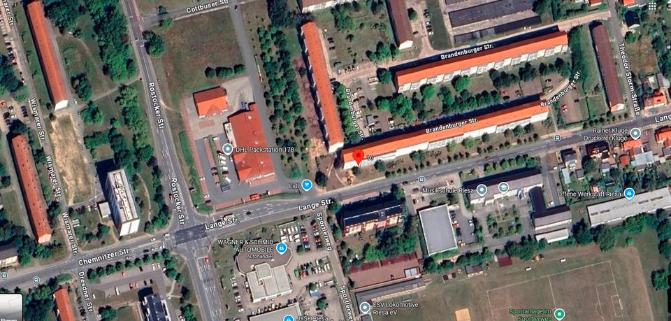 Etagenwohnung Riesa Neuweida - 2 Zimmer, 51 m&sup2;, 65.000&euro; | Angebot:26248612