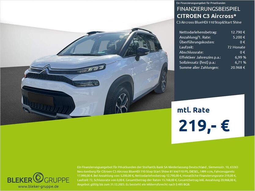 Citroen C3 Aircross 46.753 km 16.880 € Ahaus 48683