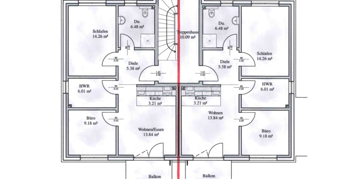 Etagenwohnung Lunden - 3 Zimmer, 58 m&sup2;, 665&euro; | Angebot:24450745