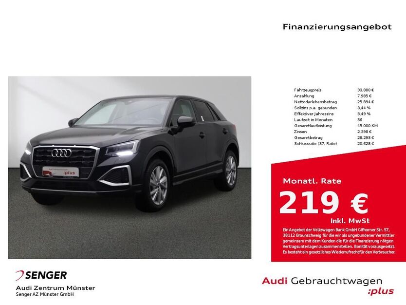 Audi Q2 29.033 km 33.880 € Münster 48153