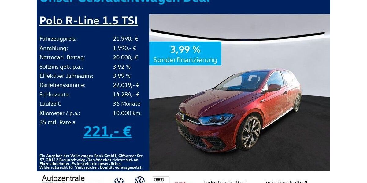 VW Polo 25.600 km 21.990 &euro; Heiligenroth 56412