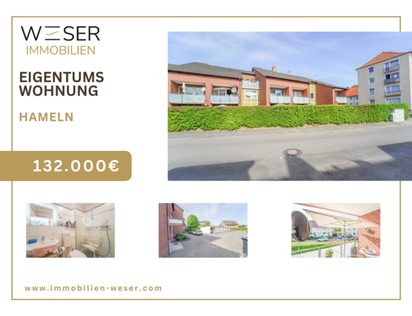 Wohnung zum Kaufen in Hameln 132.000 € 65 m²